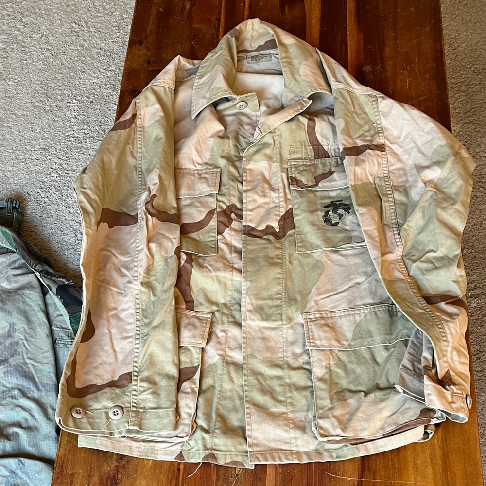 Vintage USMC desert camo top